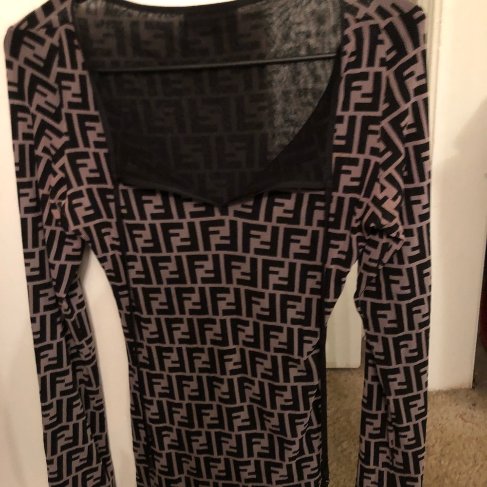 Vintage Fendi Mesh Shirt